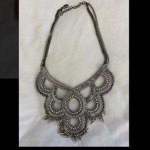 Stella & dot chunky necklace jewelry spikes boho